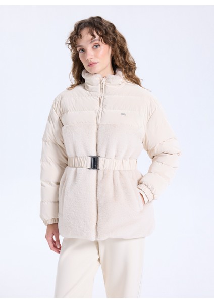 Ekru Kadın Mont J5WL-MNT7177