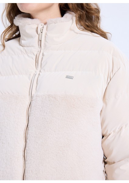 Ekru Kadın Mont J5WL-MNT7177 indirimleri