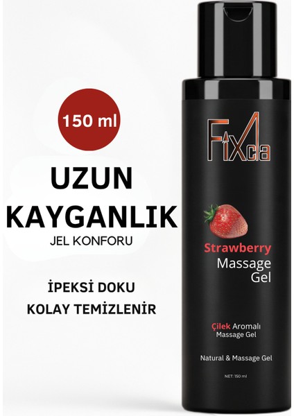 Çilek Aromalı Su Bazlı Jel 150 ml + Uzun Deneyim Spray 30 ml (Gri Seri) – 2’li Set fiyatları