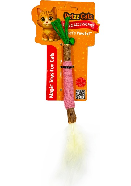 Zımpara Matatabi ve Çıngırak Sesli Peluş Kedi Oyuncağı