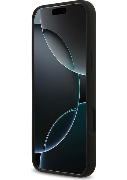 iPhone 17 Pro Max Uyumlu Kılıf Guess Orjinal Lisanslı Grained Yazı Logolu Kapak Siyah indirimleri