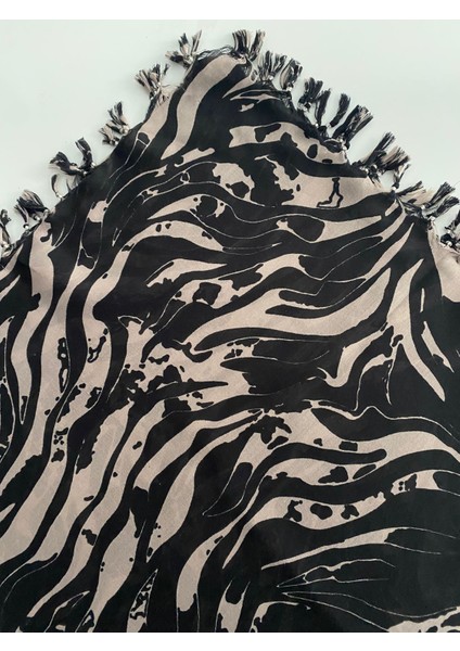 Dumanlı Desen Tülbent Yazma