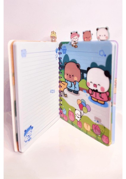 4 Bölmeli Hologram Kapaklı Defter modelleri