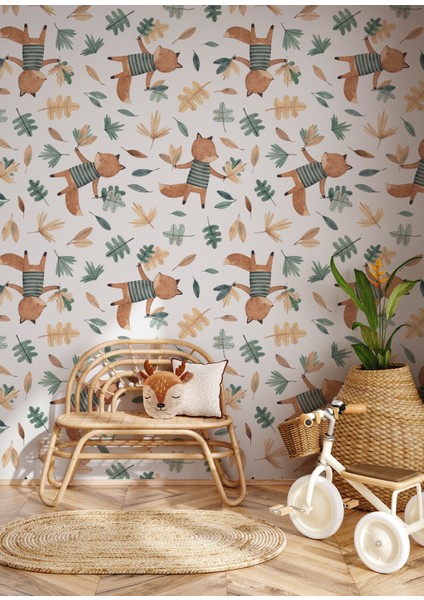 Sevimli Tilki Duvar Kağıdı modelleri