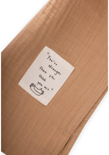 Çocuk Fular 25X140 cm Camel fiyatları