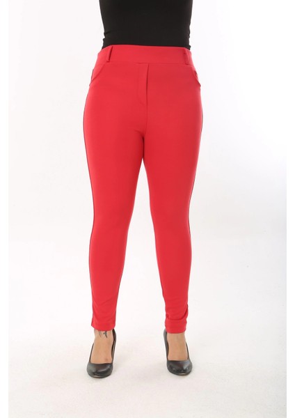 Kadın Cep Detaylı Büyük Beden Tayt Pantolon fiyatları