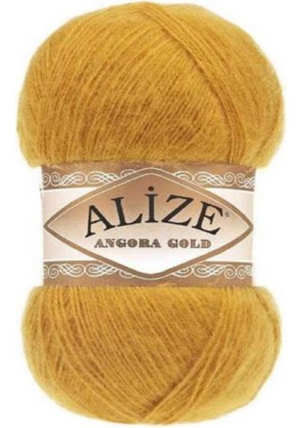 Angora Gold 5 Adet Sarı Color :02