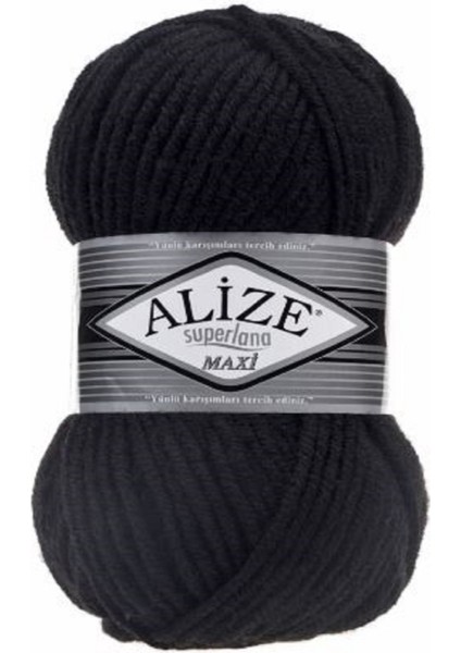 Süperlena Maxı Siyah 1 Adet Colar :60