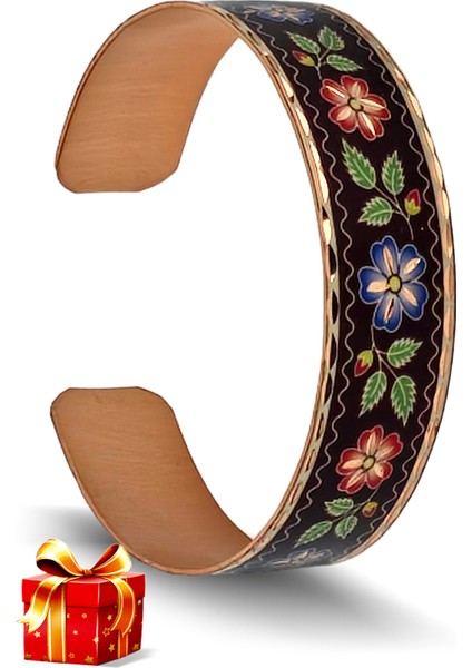 El Yapımı Ayarlanabilir Saf Bakır Bileklik, Bakır Bilezik BB-349