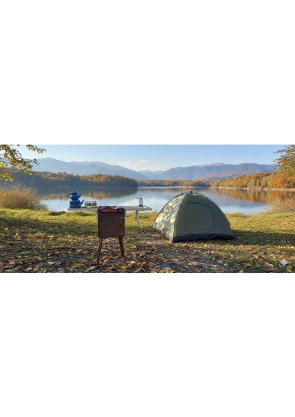 Kamp Mutfağı (Katlanır Kamp Mutfak Tezgahı Mobilyası)