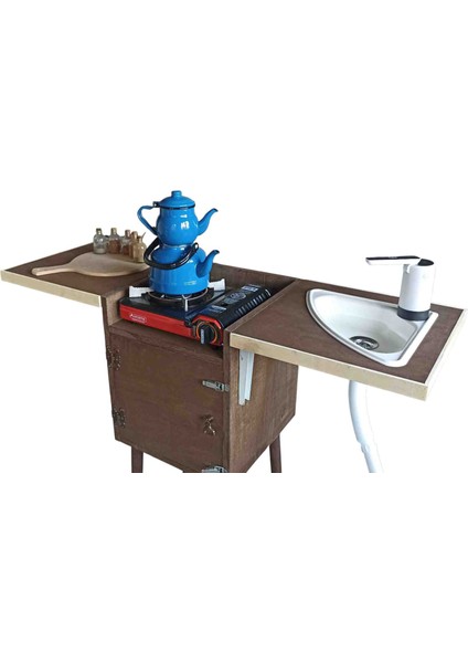 Kamp Mutfağı (Katlanır Kamp Mutfak Tezgahı Mobilyası) indirimleri