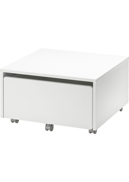 Slakt Karyola Saklama Kutusu Beyaz 62 x 62 x 36 cm