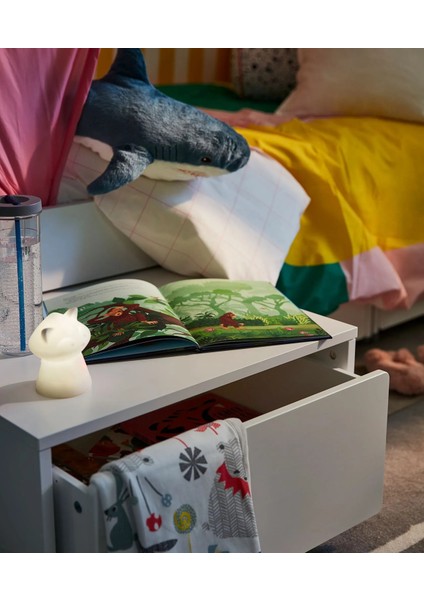 Slakt Karyola Saklama Kutusu Beyaz 62 x 62 x 36 cm fırsatları