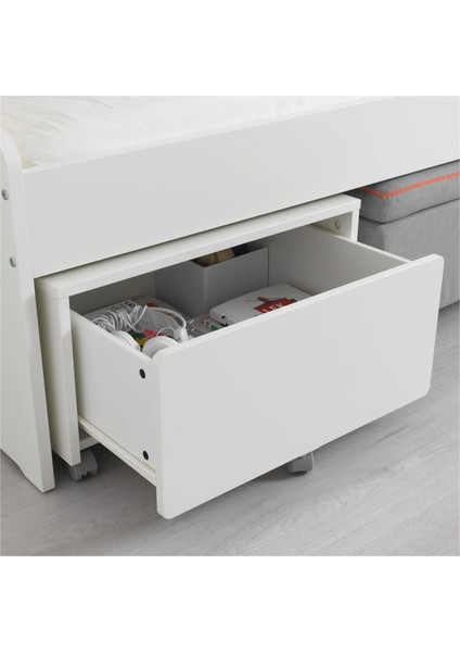 Slakt Karyola Saklama Kutusu Beyaz 62 x 62 x 36 cm indirimleri