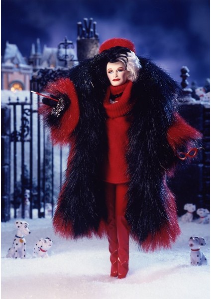 Cruella De Vi Ruthless In Red Great Villains (Disney 101 Dalmaçyalı) 17576 1997 modelleri