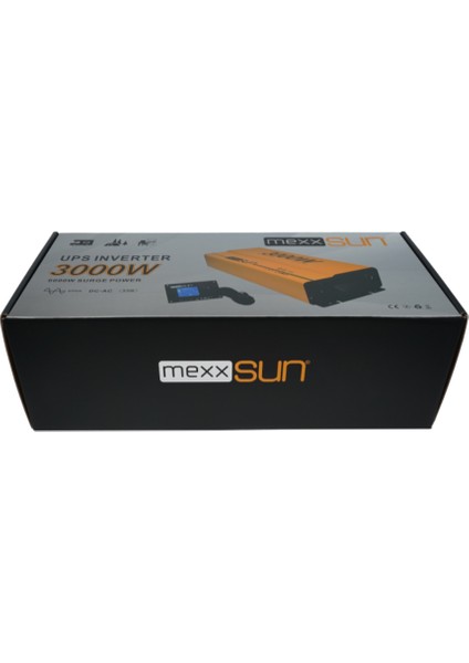 n 12 Volt 3000 Watt 3 Kw Ups Tam Sinüs Inverter Invertör - Karavan Için Uzaktan Ekranlı fırsatları