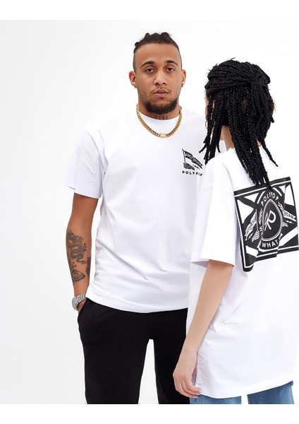 Amsterdam Beyaz Regular Fit T-Shirt