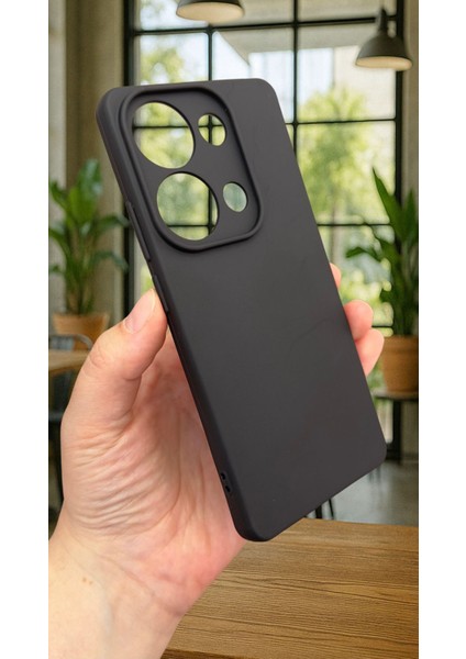 Xiaomi Redmi Note 13 4g Uyumlu Silikon Darbe Emici Klasik Korumalı Rubber Kılıf modelleri