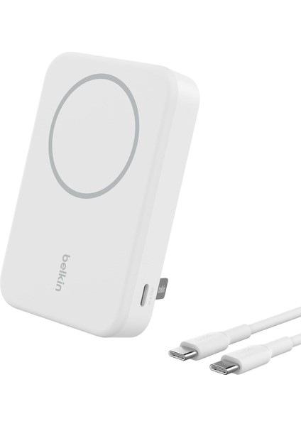 Boostcharge Pro Magsafe Qi2 15W 10000 Mah Powerbank, Beyaz