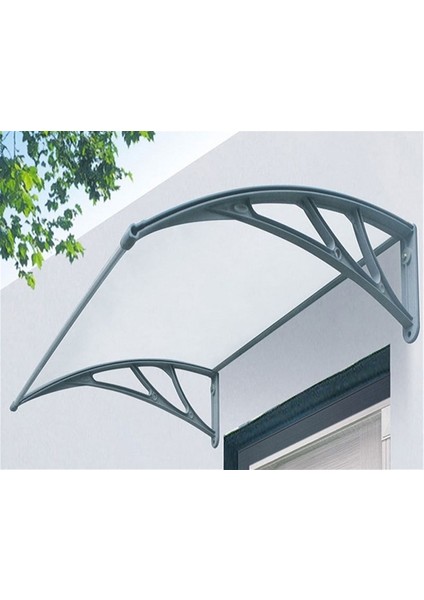Kapı Pencere Üstü Pratik Sundurma 150 x 100 cm Gri fiyatları