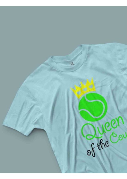 Queen Of The Court Siyah T-Shirt fiyatları