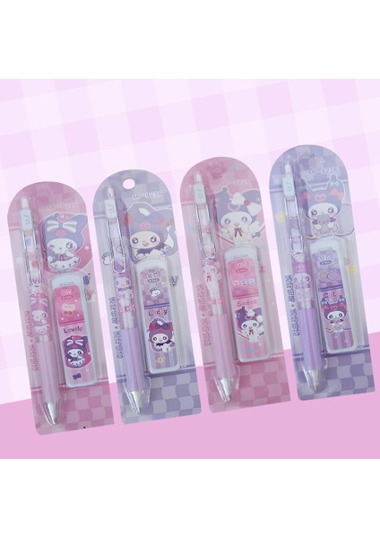 Kuromi 0.7 Uçlu Kalem Seti + Uç Hediyeli modelleri
