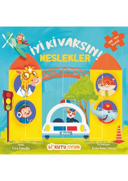 Iyi Ki Varsın! Meslekler (Yapbozlu Kitap)