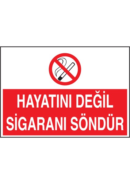 Uyarı Levhası Ölçü 25*35 Dekote