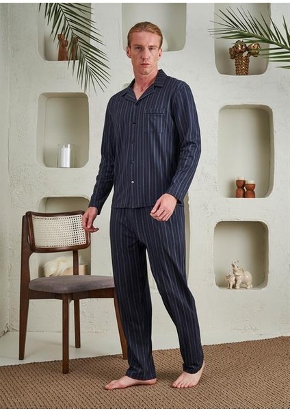 Erkek Gömlek Pijama Takım- 10796 fırsatları