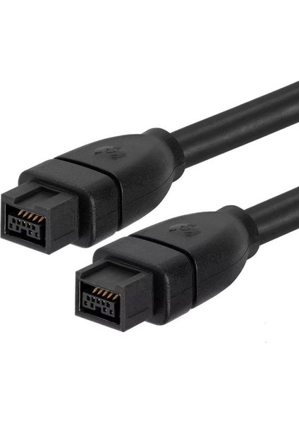 Firewire 800 IEEE1394B 9 Pin-9 Pin Erkek Kablo 1.5m