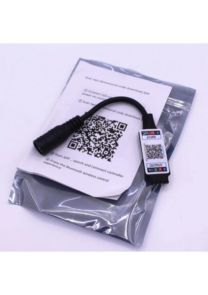 Bluetooth Cep Telefonundan Rgb Şerit LED Kontrol Modülü