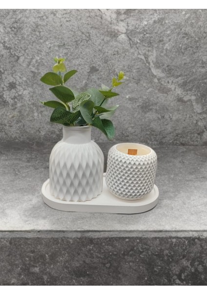 C22 Dekoratif Vazo ve Mumluk