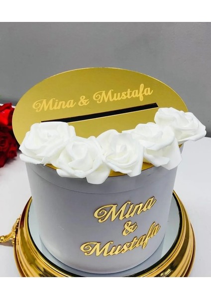 Takı Kutusu Özel Tasarım Düğünde Para Toplama Kutusu, Kırgım Kutusu