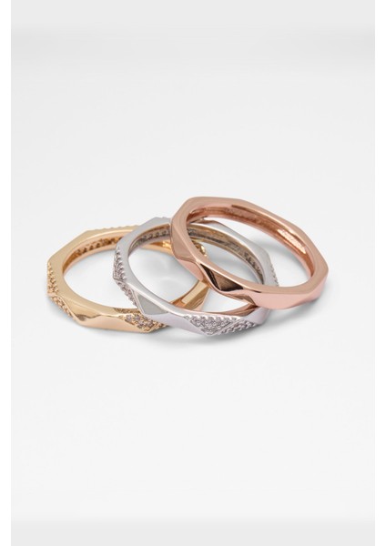 Umendajar Kadın Yüzük - Metalik