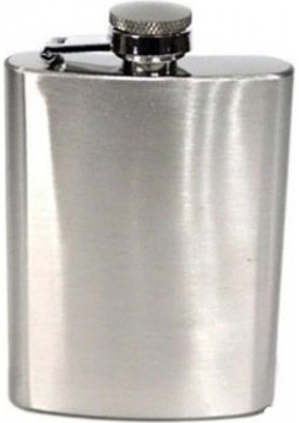 6 oz Çelik Cep İçki Kanyak Matarası