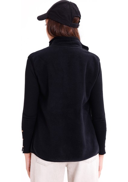 Kadın Slim Fit Tam Fermuarlı Polar Yelek indirimleri