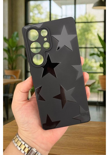 Samsung Galaxy S25 Ultra Uyumlu Star Silikon Darbe Emici Klasik Korumalı Rubber Kılıf