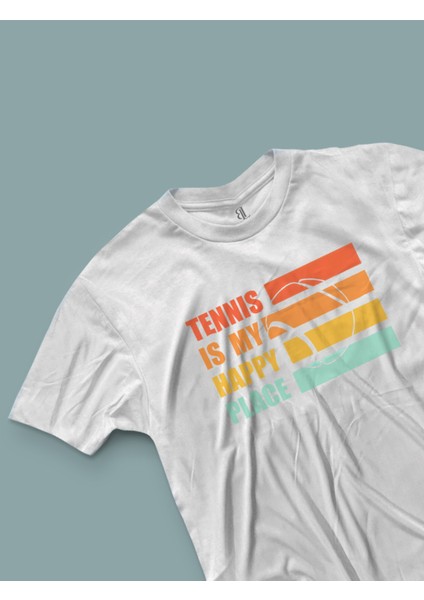 Tennis Is My Happy Place T-Shirt fiyatları
