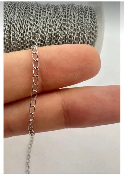 Paslanmaz Çelik Uzatma Zinciri 1 Metre