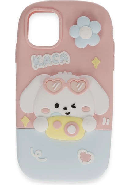 iPhone 11 Kılıf Poky Karakter Silikon Kapak - Desen 13 - MRS2026-9751