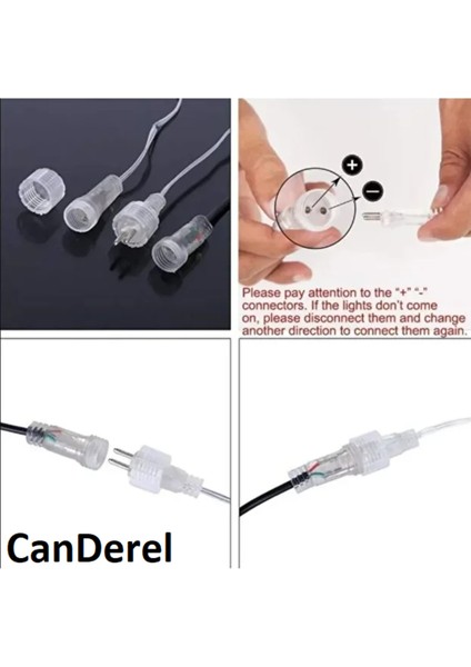 8li Kayan Meteor LED Işık Renkli Bahçe Ev Dekor Ağaç Süsleme Kayan Işıklar