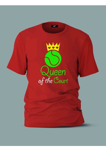 Queen Of The Court Siyah T-Shirt