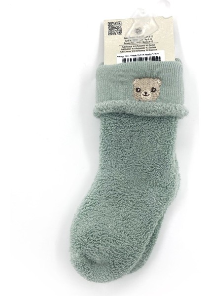 Artı Kids Erkek Bebek Havlu Çorap 450176