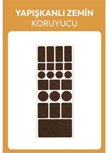 Yapışkanlı Zemin Koruyucu – Kaymaz ve Kolay Uygulama