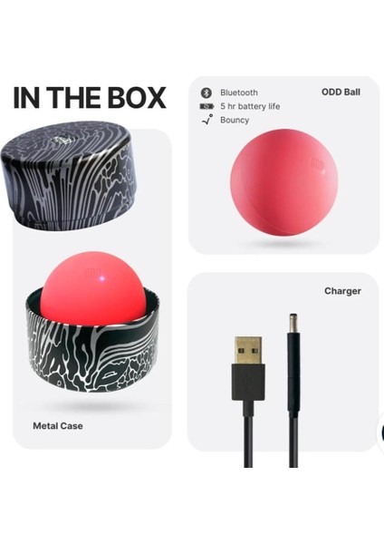 Odd Ball , Hareket Algılama Teknolojisiyle Donatılmış Akıllı Bir Bluetooth Cihazıdır . Android ve Ios Için Mevcut Olan Uygulamamızla Birlikte Çalışır indirimleri