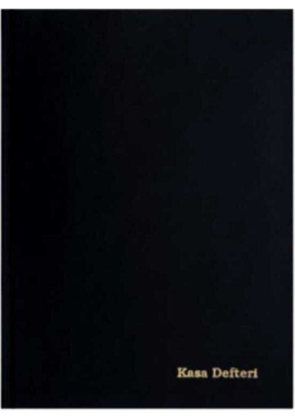 Büyük Boy 17X24 cm Kasa Defteri – 368 Yaprak, Ofis ve Muhasebe Için