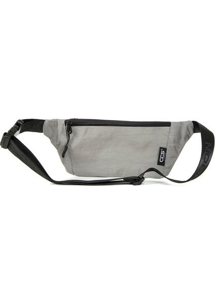 Her An Her Yerde Su Geçirmez Ince Tasarımlı Hem Bel Hem Göğüs Çantası Gri fırsatları