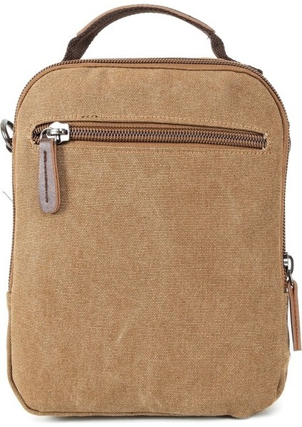 Kanvas El Omuz Çantası Ile Pratik Kullanım Kahverengi fırsatları