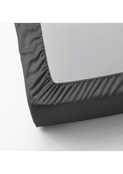 Nattjasmın Lastikli Çarşaf Koyu Gri 90 x 200 cm fırsatları