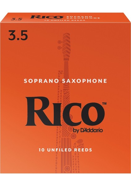 D'addario Woodwinds Rico RIA1035 Soprano Saksafon Kamışı No:3.5